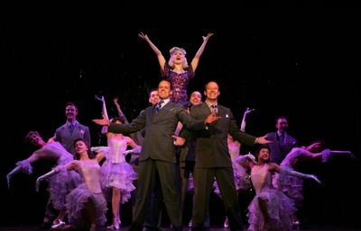 Noah Racey, Halyley Podschun, Tally Sessions and Cast Photo