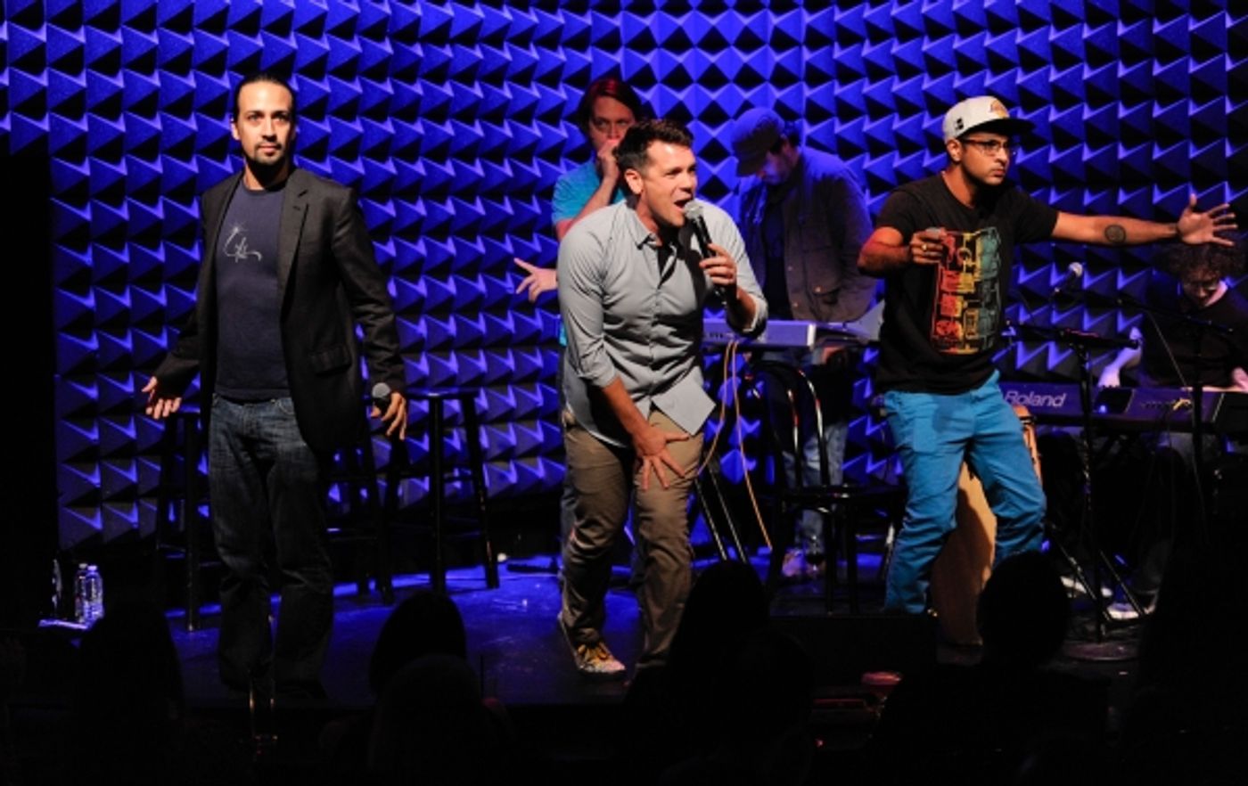 Photo Flash: Inside FREESTYLE LOVE SUPREME's Show at Joe's Pub with Lin-Manuel Miranda & More!  Image