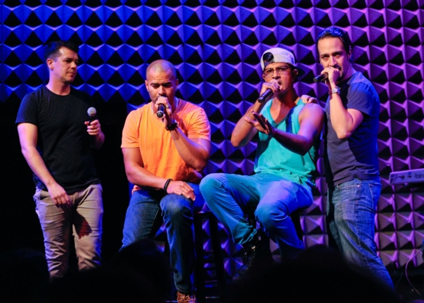 Photo Flash: Inside FREESTYLE LOVE SUPREME's Show at Joe's Pub with Lin-Manuel Miranda & More!  Image