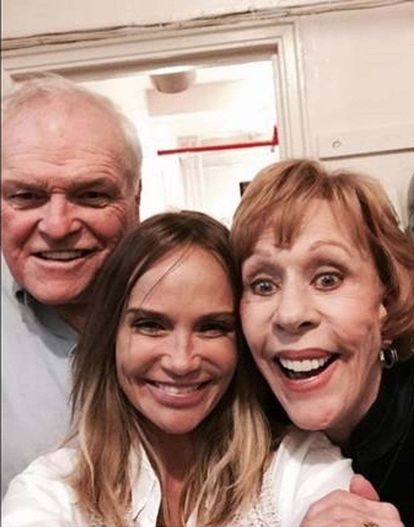 Photo Flash: Kristin Chenoweth Visits Broadway's LOVE LETTERS  Image