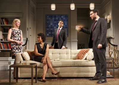 Gretchen Mol, Karen Pittman, Hari Dhillon and Josh Radnor Photo