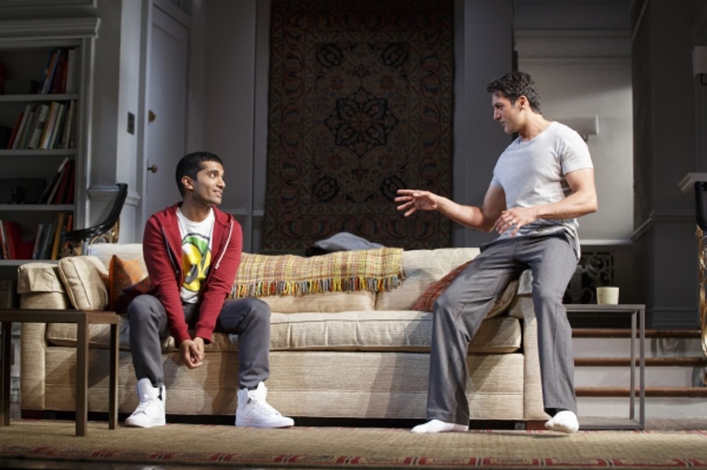 Photo Flash: First Look at Hari Dhillon, Gretchen Mol, Karen Pittman and Josh Radnor in Broadway's DISGRACED  Image