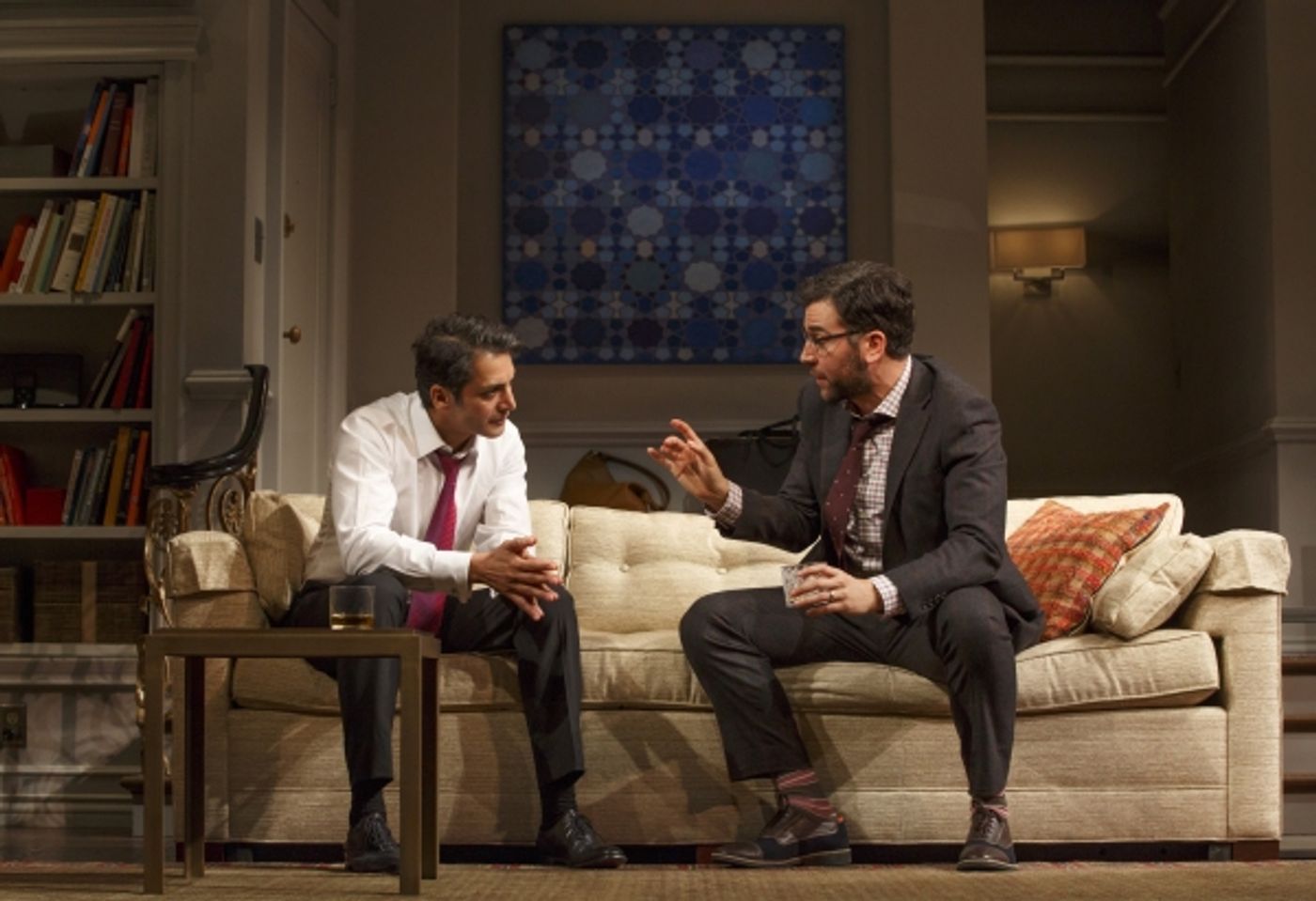 Photo Flash: First Look at Hari Dhillon, Gretchen Mol, Karen Pittman and Josh Radnor in Broadway's DISGRACED  Image