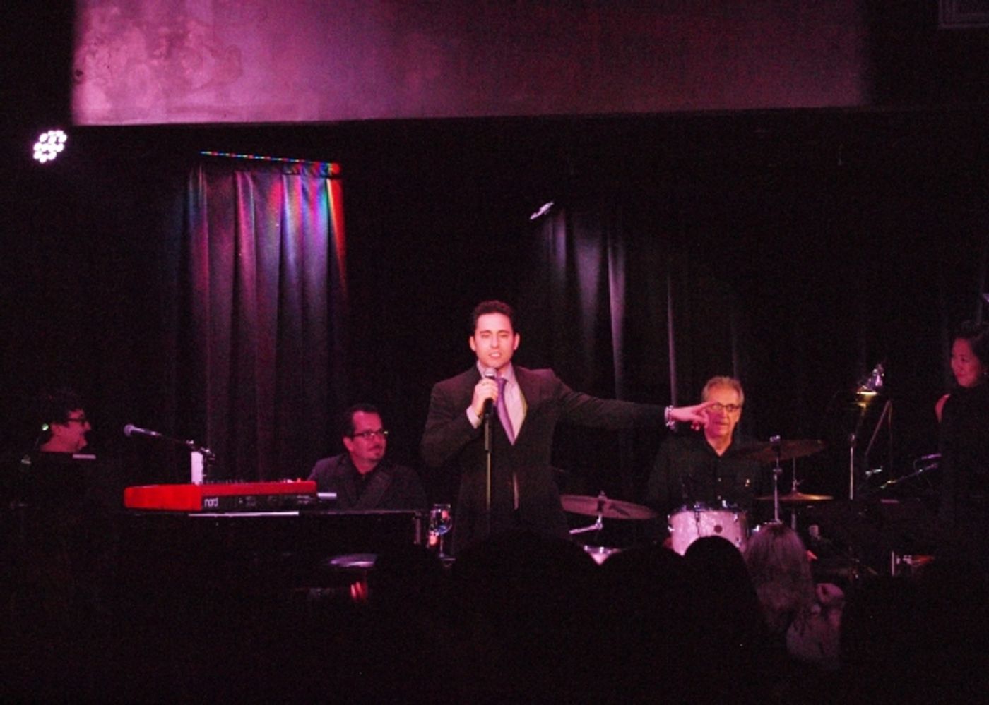 Photo Coverage: John Lloyd Young AN EVENING FOR FRIENDS At Sterling's Upstairs At The Federal In North Hollywood Image
