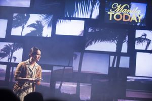 A scene from Here Lies Love by David Byrne and Fatboy Slim @ Dorfman Theatre. Directed by Alex Timbers.(Opening 13-10-14)Ã'‚©Tristram Kenton 09/14(3 Raveley Street, LONDON NW5 2HX TEL 0207 267 5550 Mob 07973 617 355)email: tristram@tristramkenton.co @ BroadwayWorld A scene from Here Lies Love by David Byrne and Fatboy Slim @ Dorfman Theatre. Directe Photo