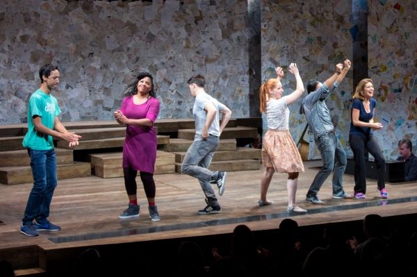 Danny Pudi, Christina Anthony, Andrew Call, Molly Pope, Orville Mendoza, Sandy Rustin Photo