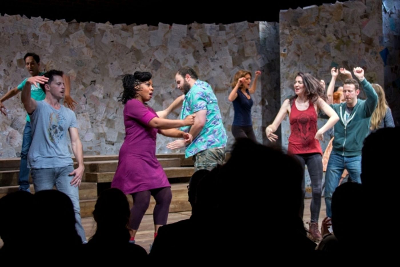 Photo Coverage: FOUND Cast Takes Opening Night Bows at Atlantic Theater Company!  Image