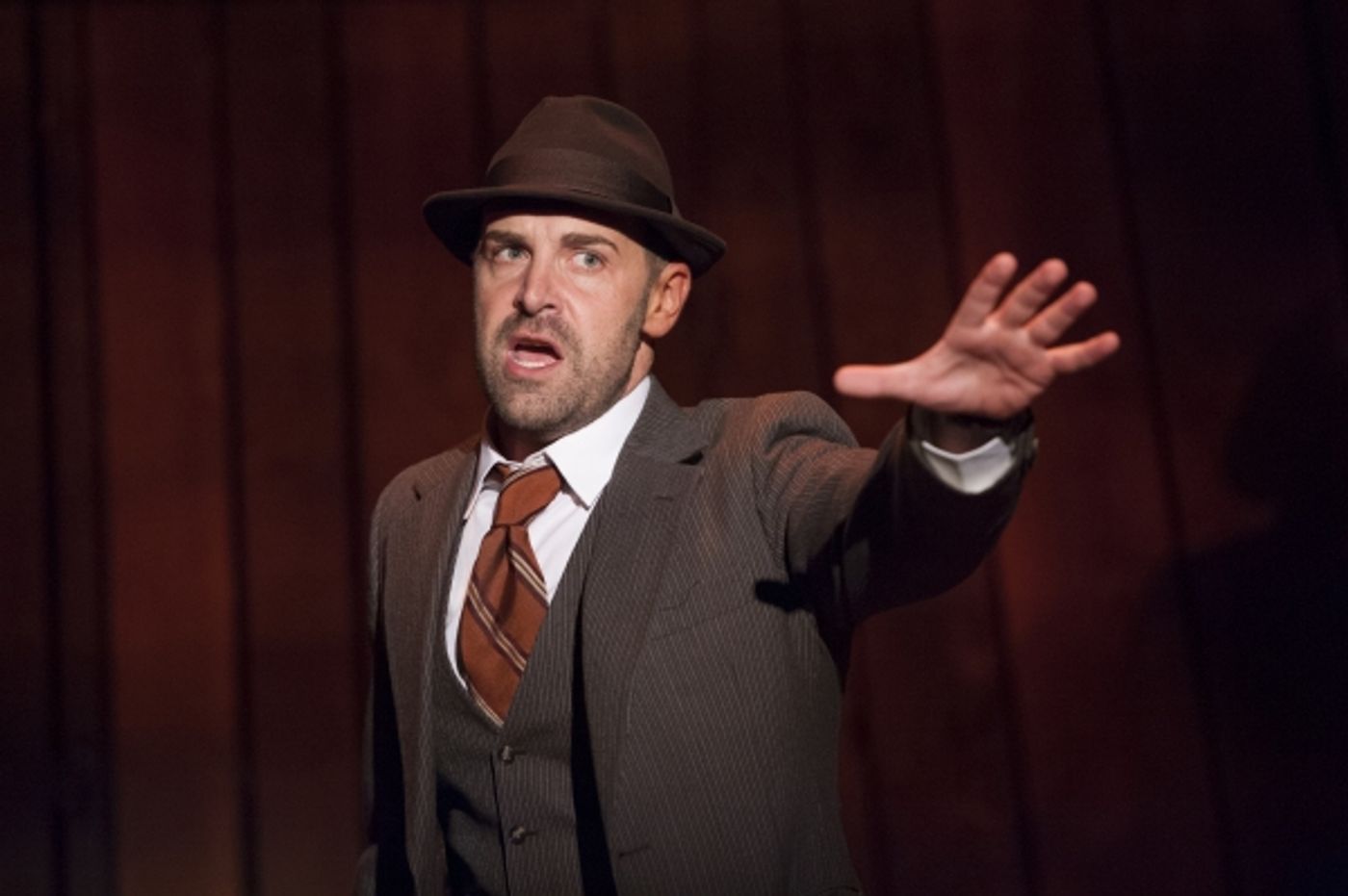 Photo Flash: First Look at Mary Kate Morrissey, Charlie Pollock and More in Signature Theatre's ELMER GANTRY  Image