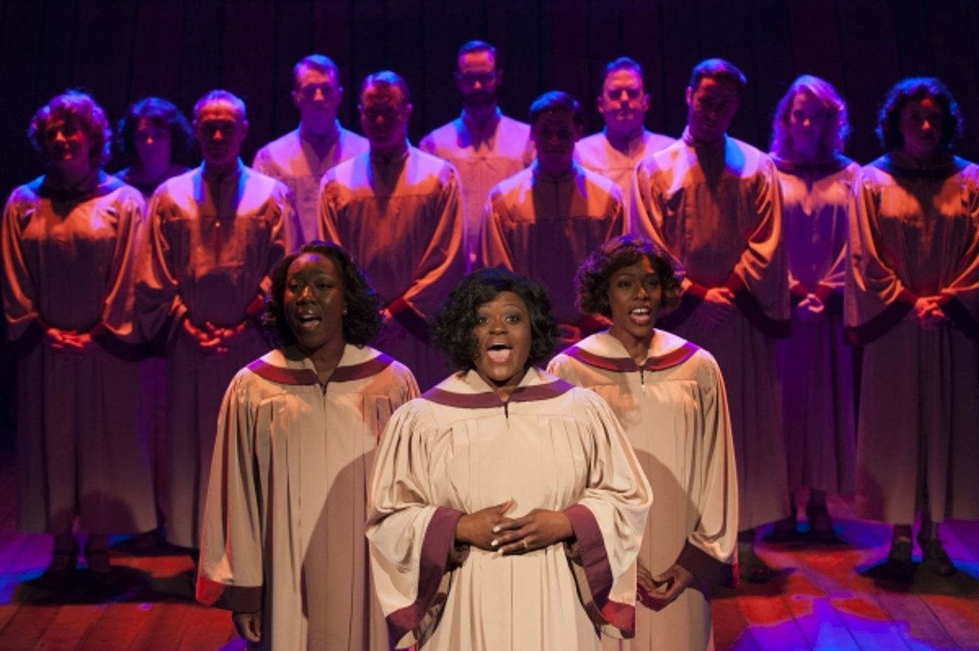 Photo Flash: First Look at Mary Kate Morrissey, Charlie Pollock and More in Signature Theatre's ELMER GANTRY  Image