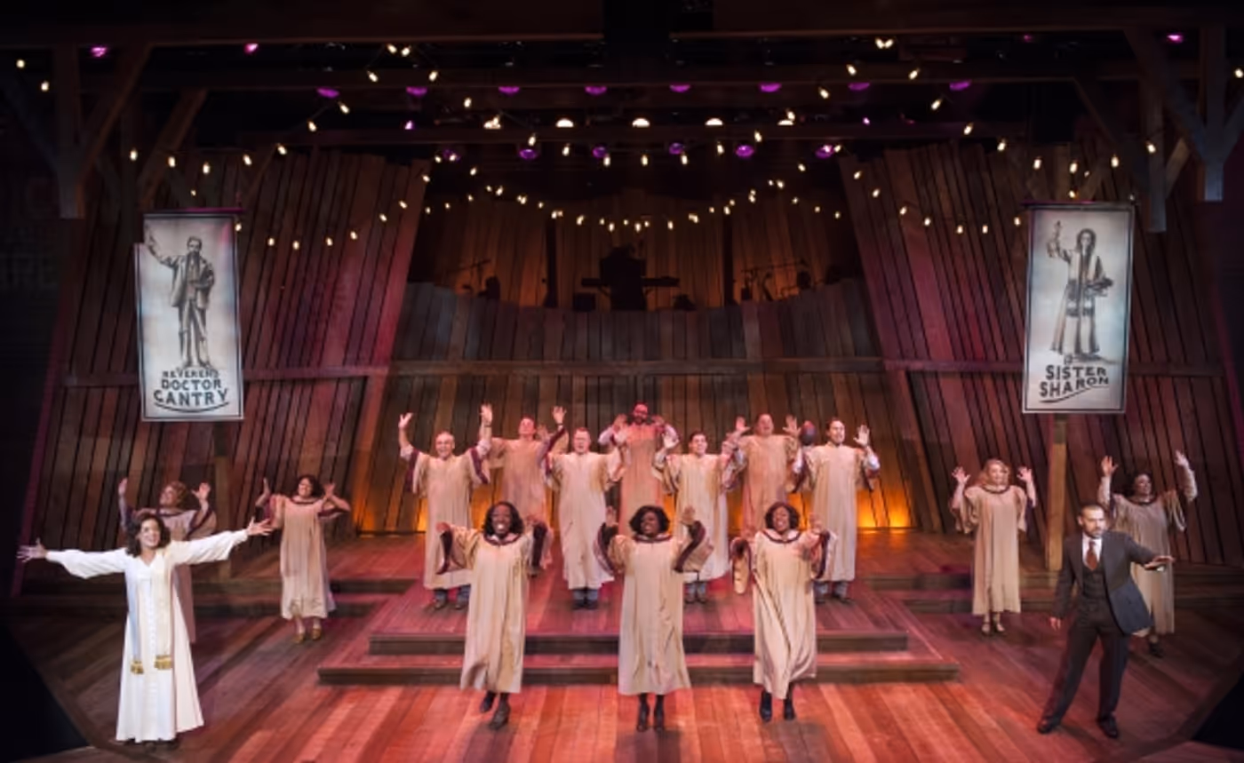 Photo Flash: First Look at Mary Kate Morrissey, Charlie Pollock and More in Signature Theatre's ELMER GANTRY  Image