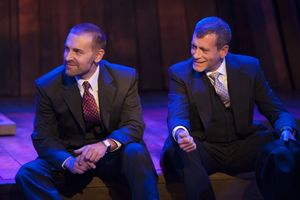 Charlie Pollock (Elmer Gantry) and Bobby Smith (Frank Shallard)  Photo