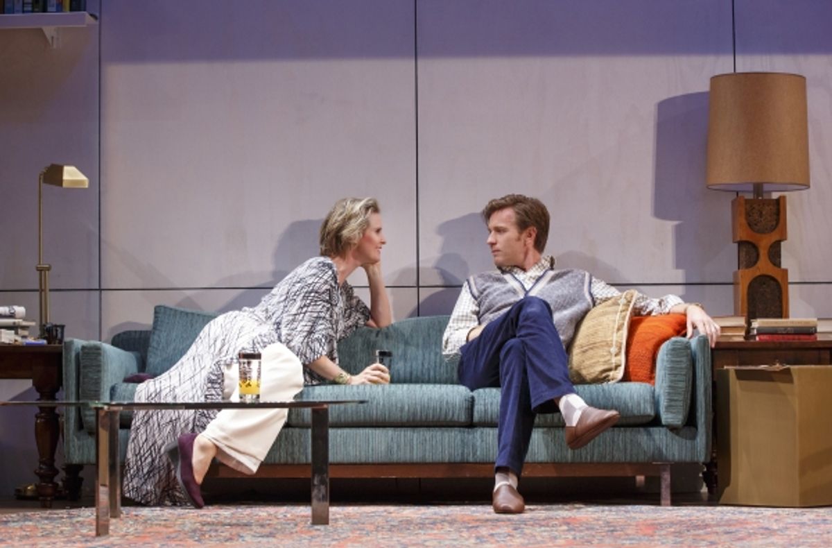 Cynthia Nixon and Ewan McGregor at 