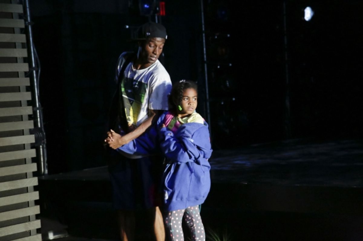 Sheldon Best and Taliyah Whitaker at 