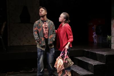 Chris Myers and Lizan Mitchell Photo