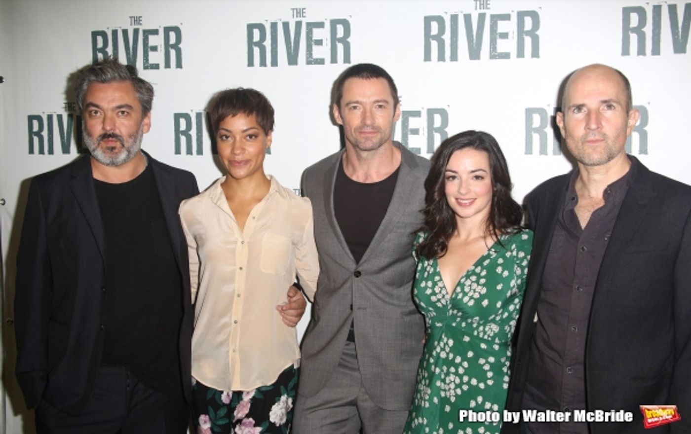Photo Coverage: In the Rehearsal Room with Hugh Jackman and the Company of THE RIVER on Broadway! Image