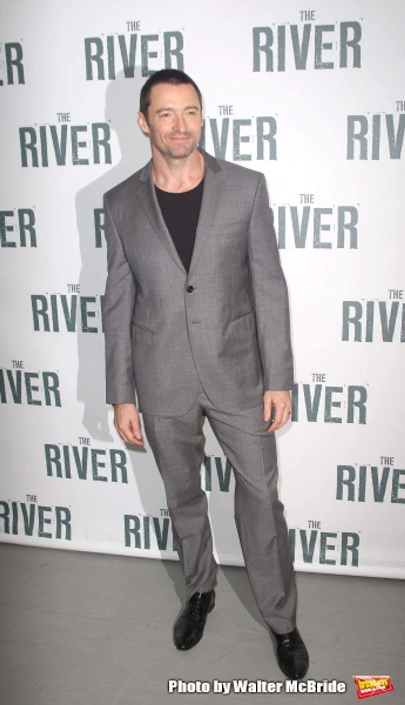 Photo Coverage: In the Rehearsal Room with Hugh Jackman and the Company of THE RIVER on Broadway! Image