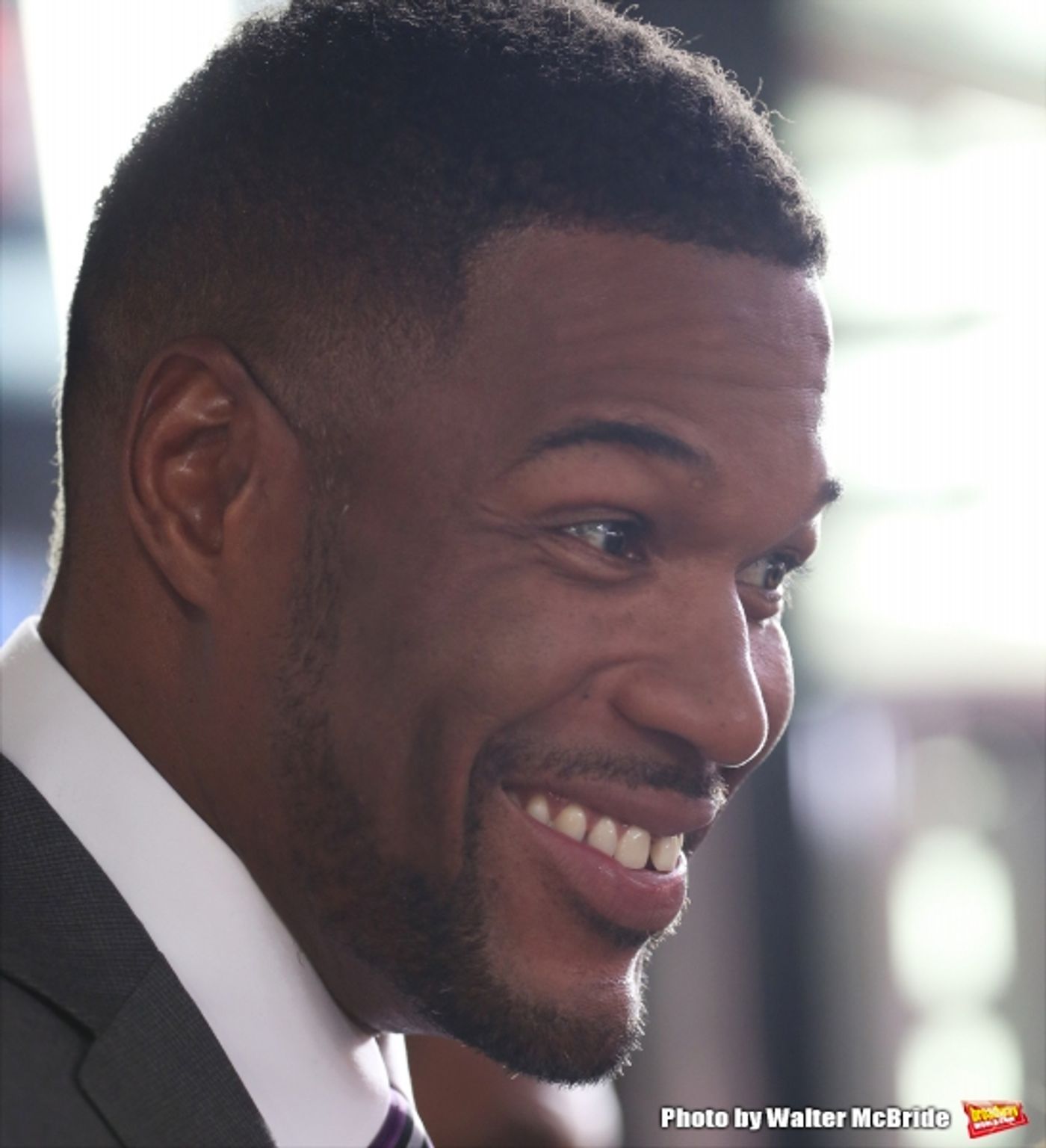 Photo Coverage: On the Set of GOOD MORNING AMERICA with Michael Strahan  Image