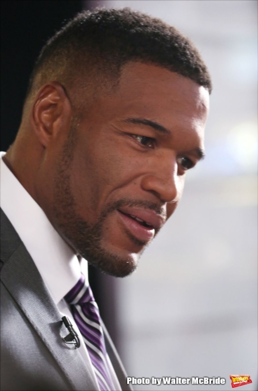 Photo Coverage: On the Set of GOOD MORNING AMERICA with Michael Strahan Image