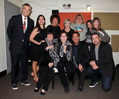 Fred Willard, Dayle Reyfel, Lainie Kazan, Florence Henderson, Bruce Vilanch, Mindy Co Photo
