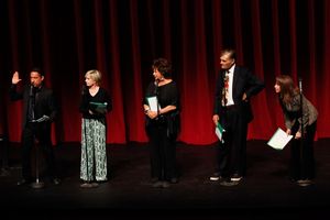 Eugene Pack, Florence Henderson, Lainie Kazan, Fred Willard, Laraine Newman Photo