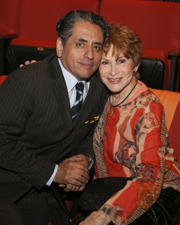 Actor Richard Montoya and Judi Davidson Photo