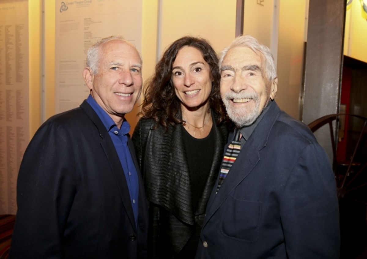 Architect Steven Ehrlich, Rachel Davidson and CTG Founding Artistic Director Gordon Davidson at 
