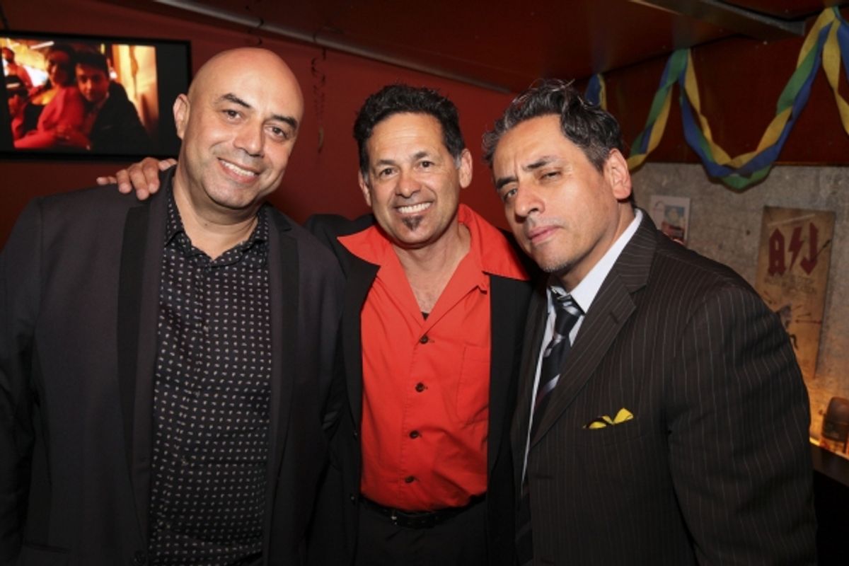 Culture Clash members Herbert Siguenza, Ric Salinas and Richard Montoya at 