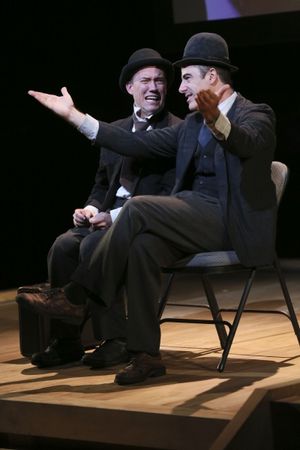 Actors Trey Lyford and Geoff Sobelle  Photo