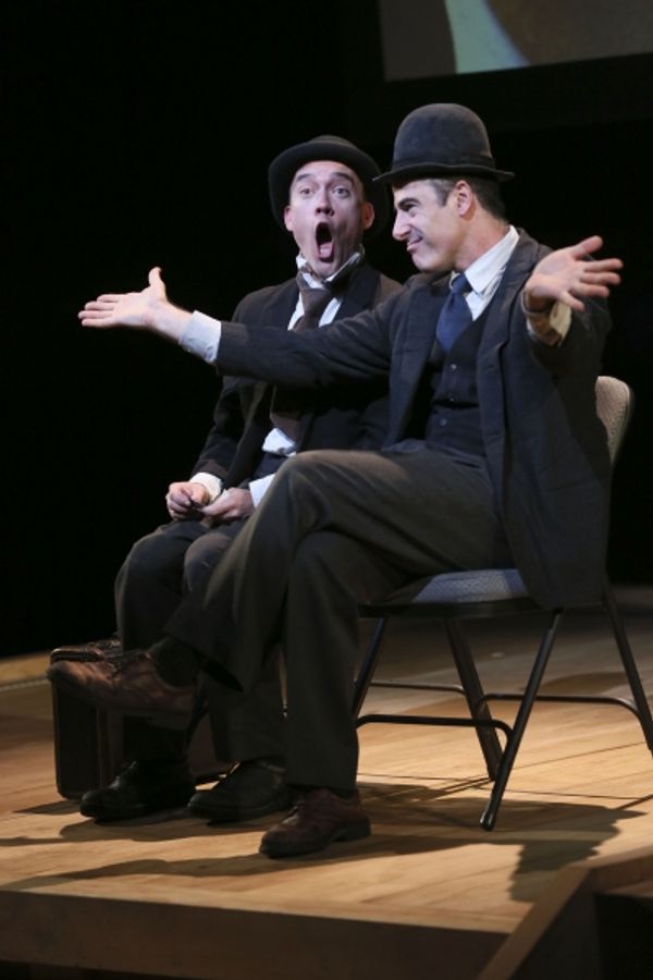 Actors Trey Lyford and Geoff Sobelle  Photo