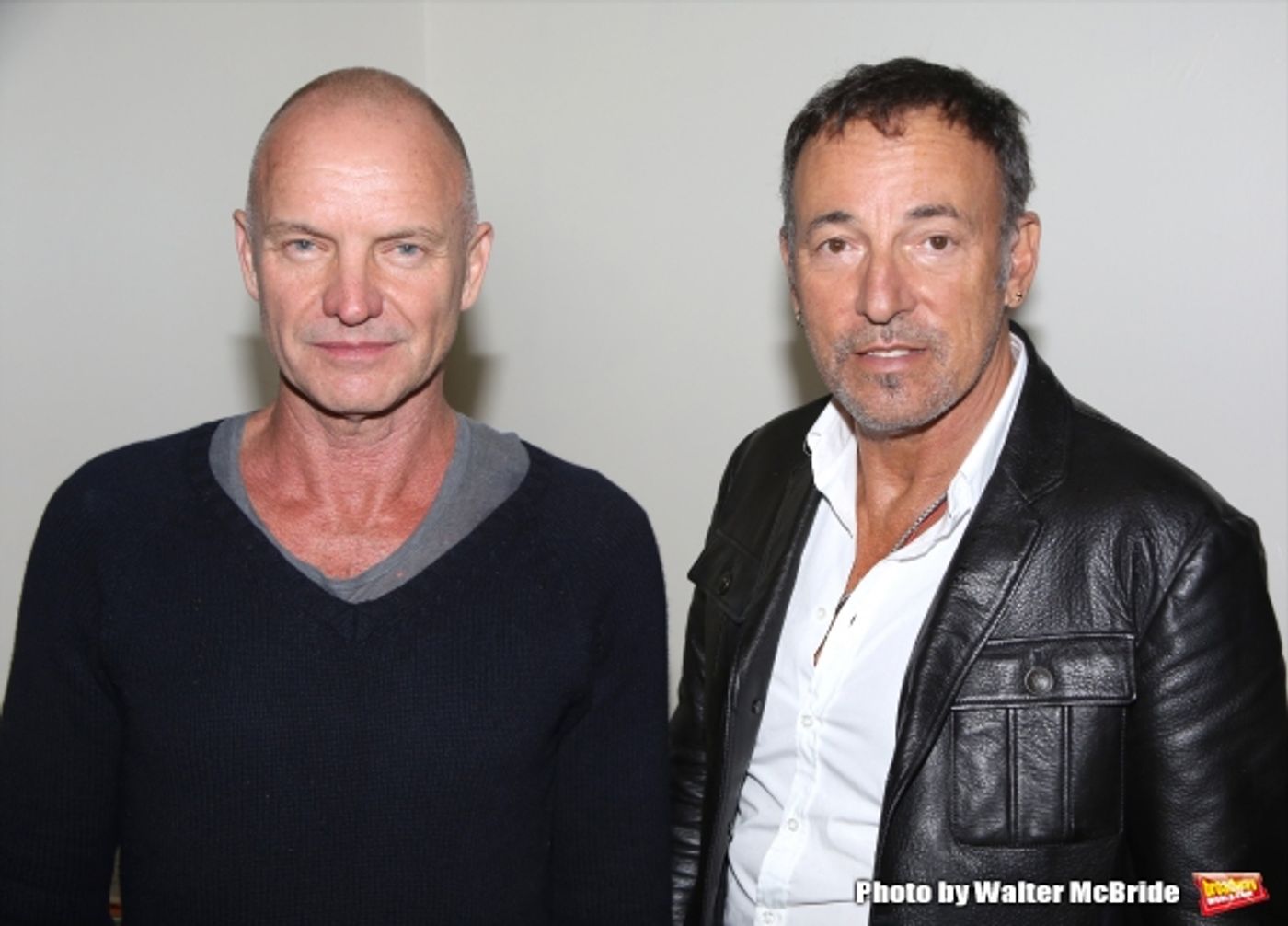 Photo Coverage: Bruce Springsteen Visits Sting at THE LAST SHIP Photo Coverage: Bruce Springsteen Visits Sting at THE LAST SHIP Image