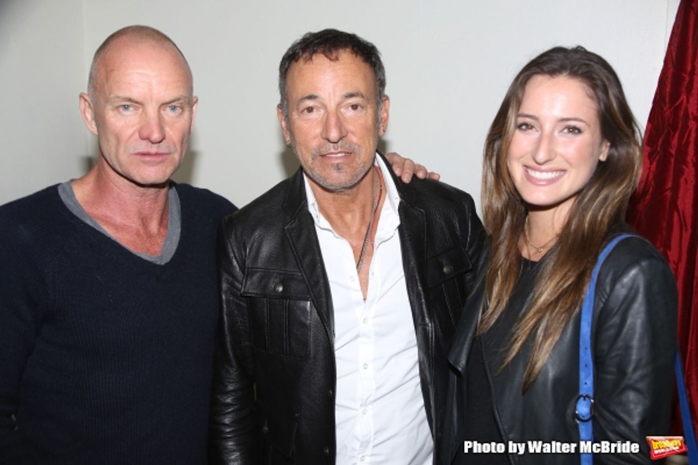 Photo Coverage: Bruce Springsteen Visits Sting at THE LAST SHIP Photo Coverage: Bruce Springsteen Visits Sting at THE LAST SHIP Image