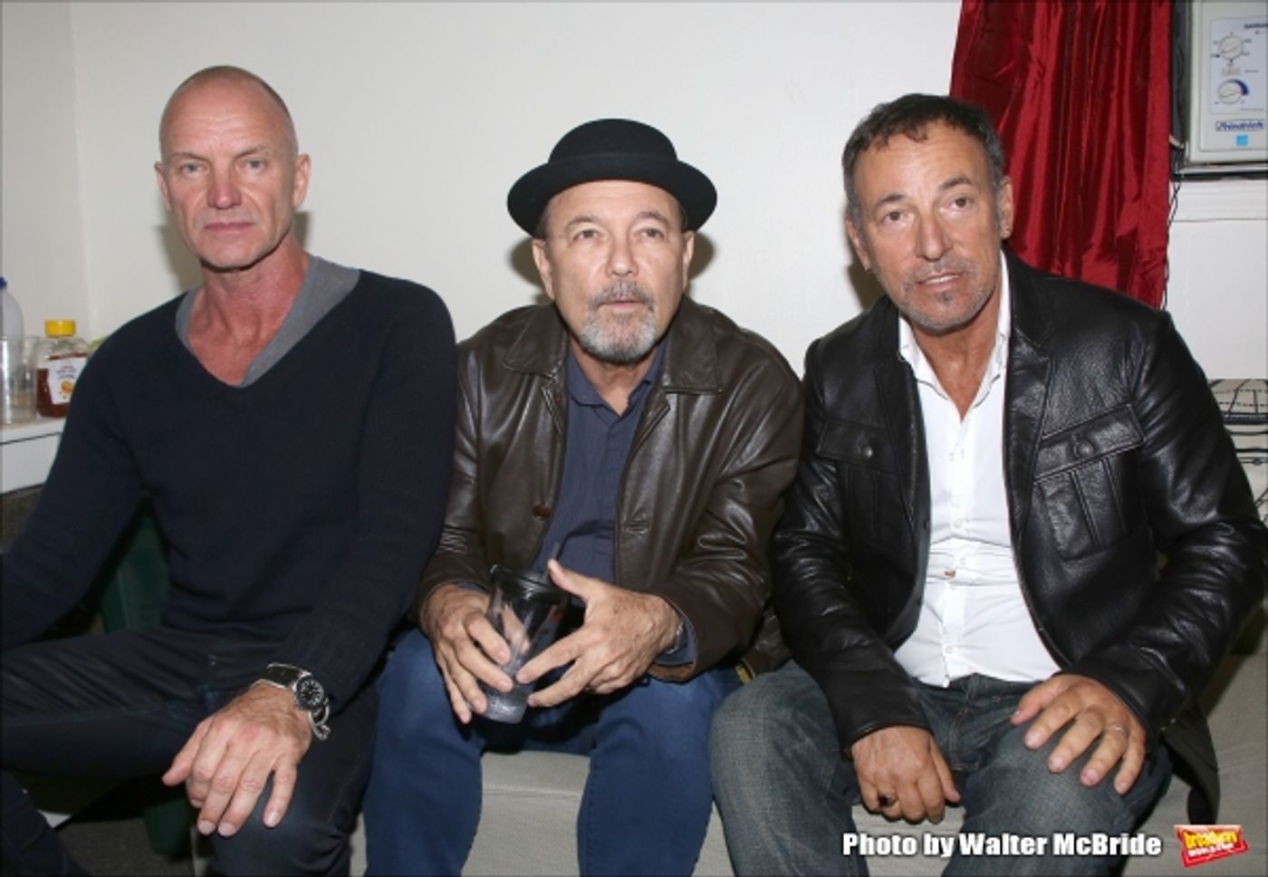 Photo Coverage: Bruce Springsteen Visits Sting at THE LAST SHIP Photo Coverage: Bruce Springsteen Visits Sting at THE LAST SHIP Image