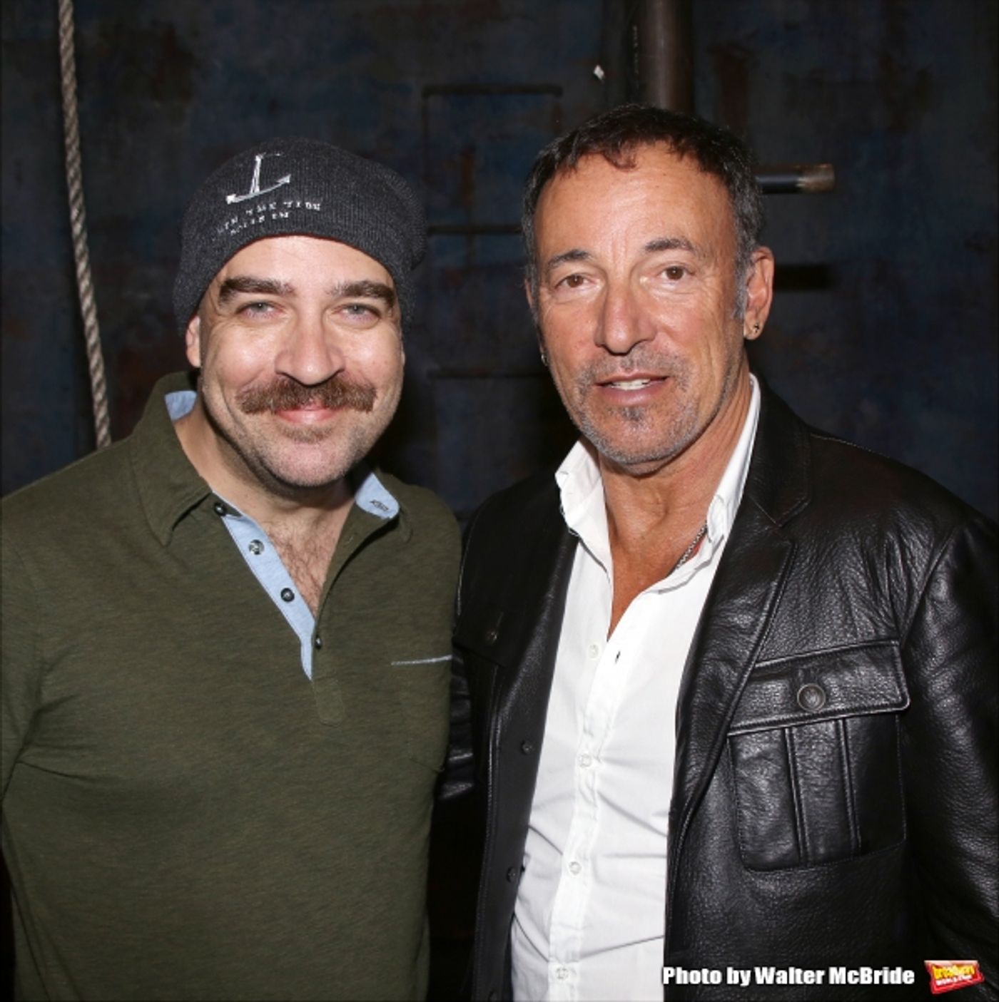 Photo Coverage: Bruce Springsteen Visits Sting at THE LAST SHIP Photo Coverage: Bruce Springsteen Visits Sting at THE LAST SHIP Image