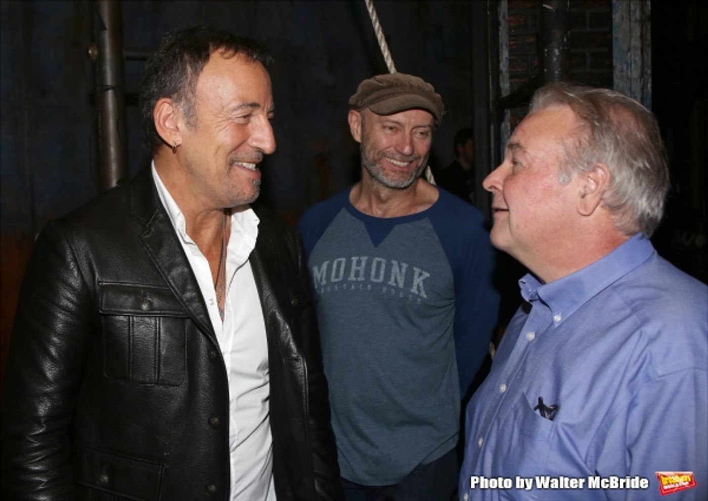 Photo Coverage: Bruce Springsteen Visits Sting at THE LAST SHIP Photo Coverage: Bruce Springsteen Visits Sting at THE LAST SHIP Image