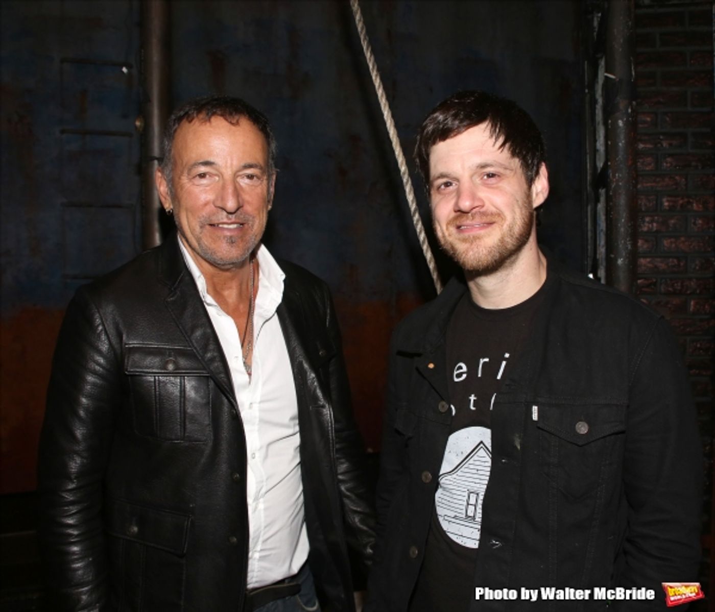 Photo Coverage: Bruce Springsteen Visits Sting at THE LAST SHIP Photo Coverage: Bruce Springsteen Visits Sting at THE LAST SHIP Image