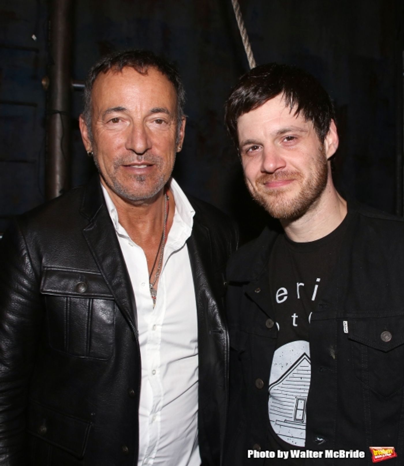 Photo Coverage: Bruce Springsteen Visits Sting at THE LAST SHIP Photo Coverage: Bruce Springsteen Visits Sting at THE LAST SHIP Image