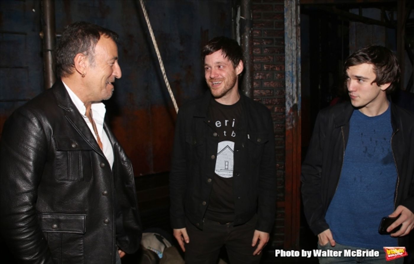 Photo Coverage: Bruce Springsteen Visits Sting at THE LAST SHIP Photo Coverage: Bruce Springsteen Visits Sting at THE LAST SHIP Image