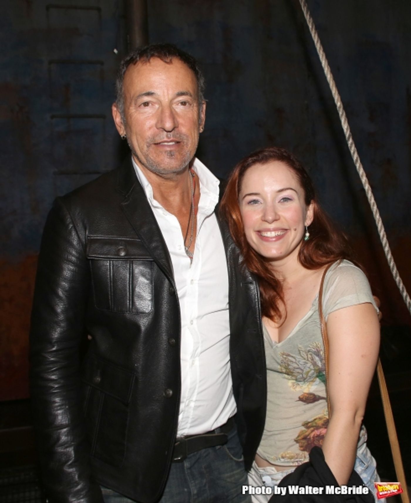 Photo Coverage: Bruce Springsteen Visits Sting at THE LAST SHIP Photo Coverage: Bruce Springsteen Visits Sting at THE LAST SHIP Image