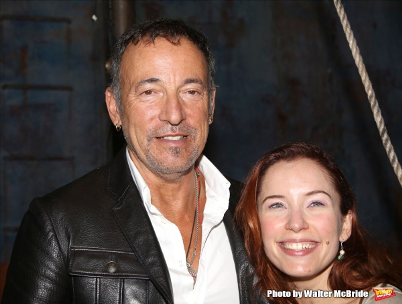 Photo Coverage: Bruce Springsteen Visits Sting at THE LAST SHIP Photo Coverage: Bruce Springsteen Visits Sting at THE LAST SHIP Image