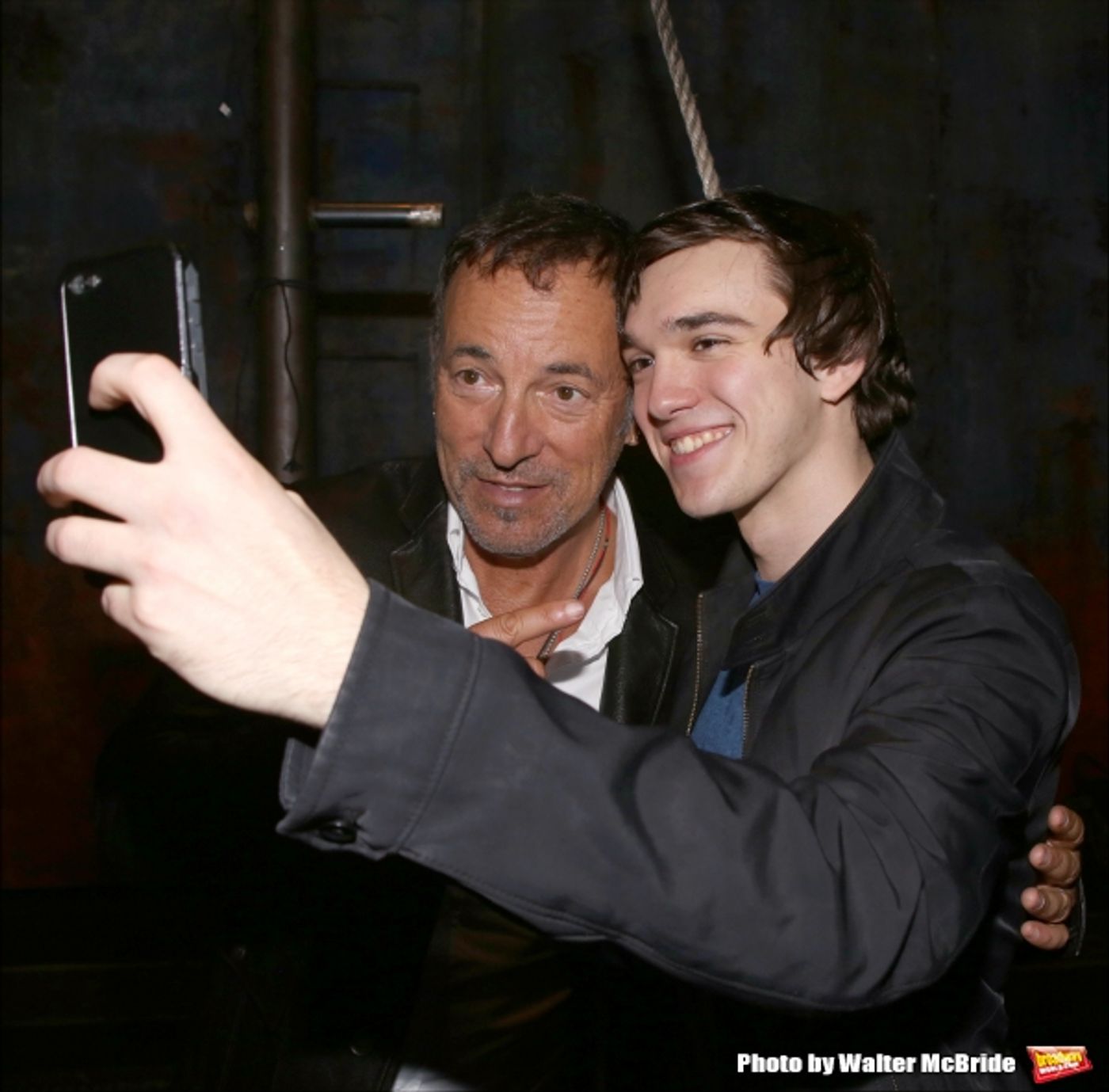 Photo Coverage: Bruce Springsteen Visits Sting at THE LAST SHIP Photo Coverage: Bruce Springsteen Visits Sting at THE LAST SHIP Image