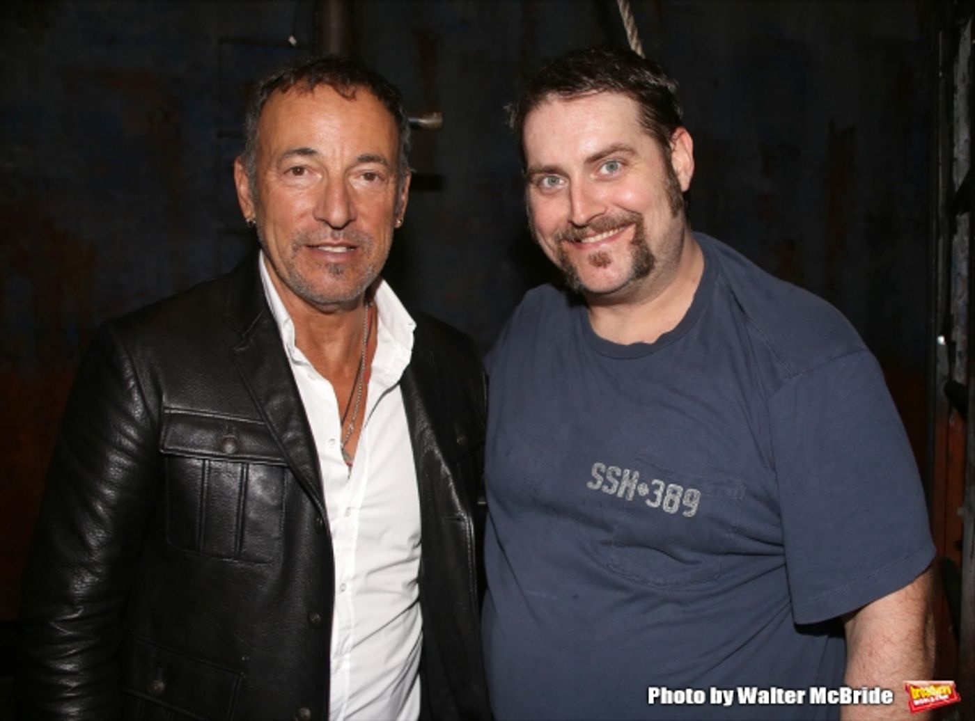 Photo Coverage: Bruce Springsteen Visits Sting at THE LAST SHIP Photo Coverage: Bruce Springsteen Visits Sting at THE LAST SHIP Image