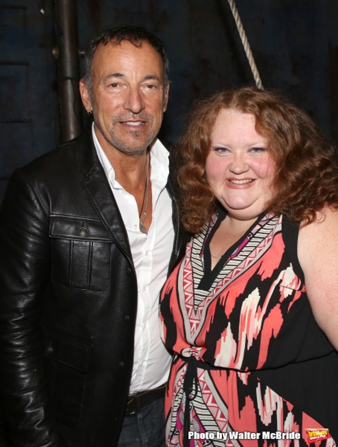 Photo Coverage: Bruce Springsteen Visits Sting at THE LAST SHIP Photo Coverage: Bruce Springsteen Visits Sting at THE LAST SHIP Image