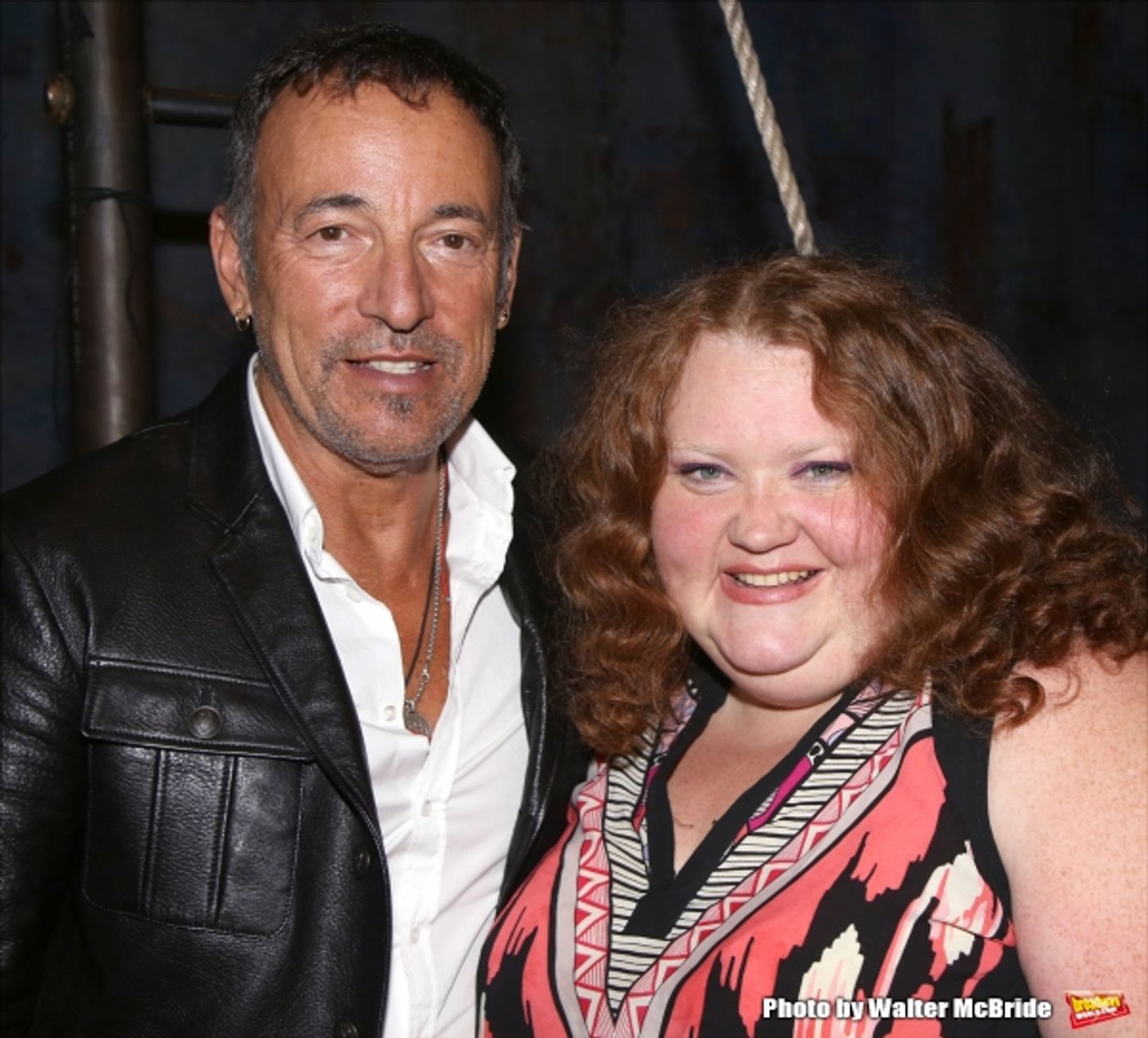 Photo Coverage: Bruce Springsteen Visits Sting at THE LAST SHIP Photo Coverage: Bruce Springsteen Visits Sting at THE LAST SHIP Image