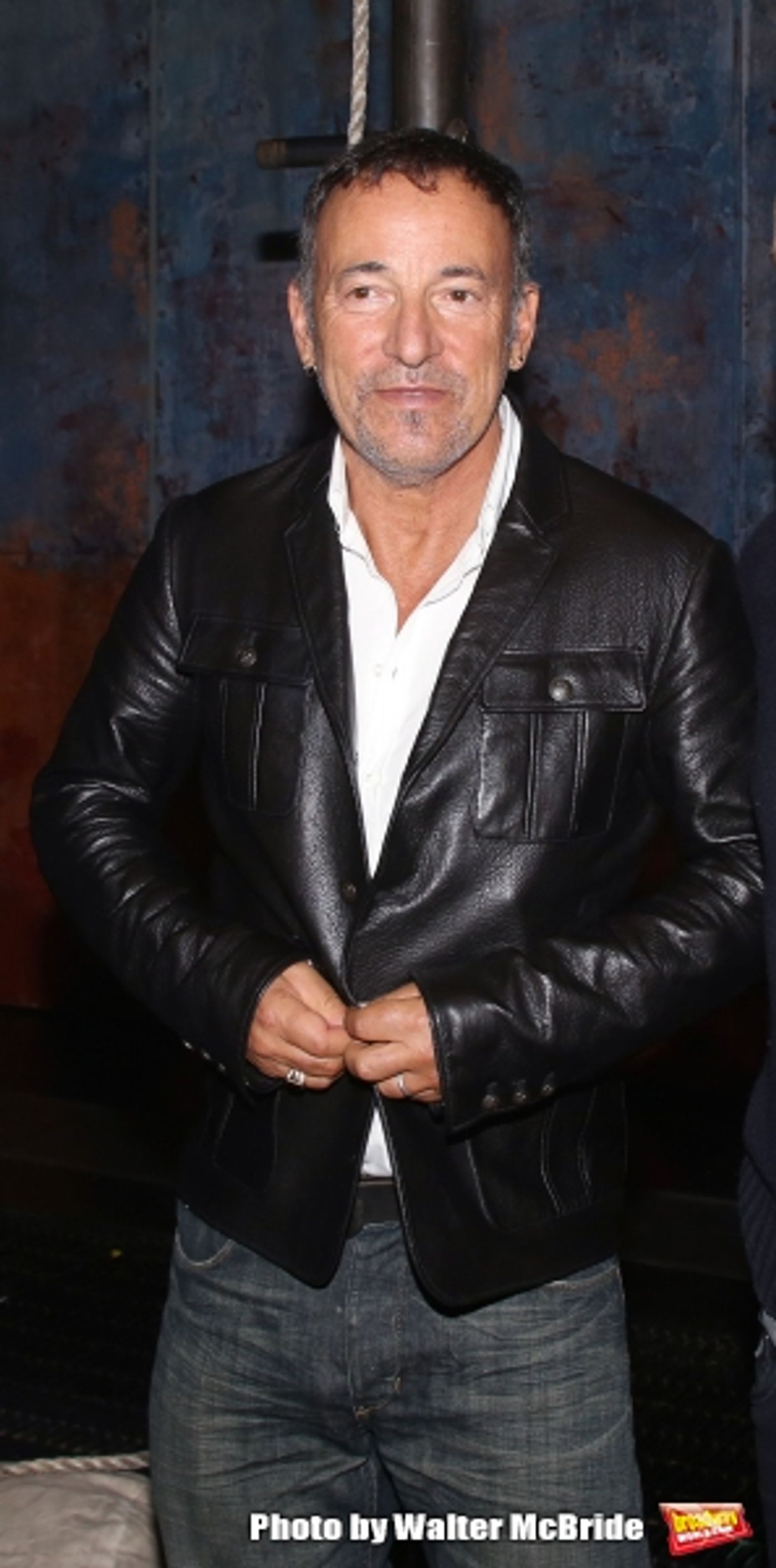 Photo Coverage: Bruce Springsteen Visits Sting at THE LAST SHIP  Image