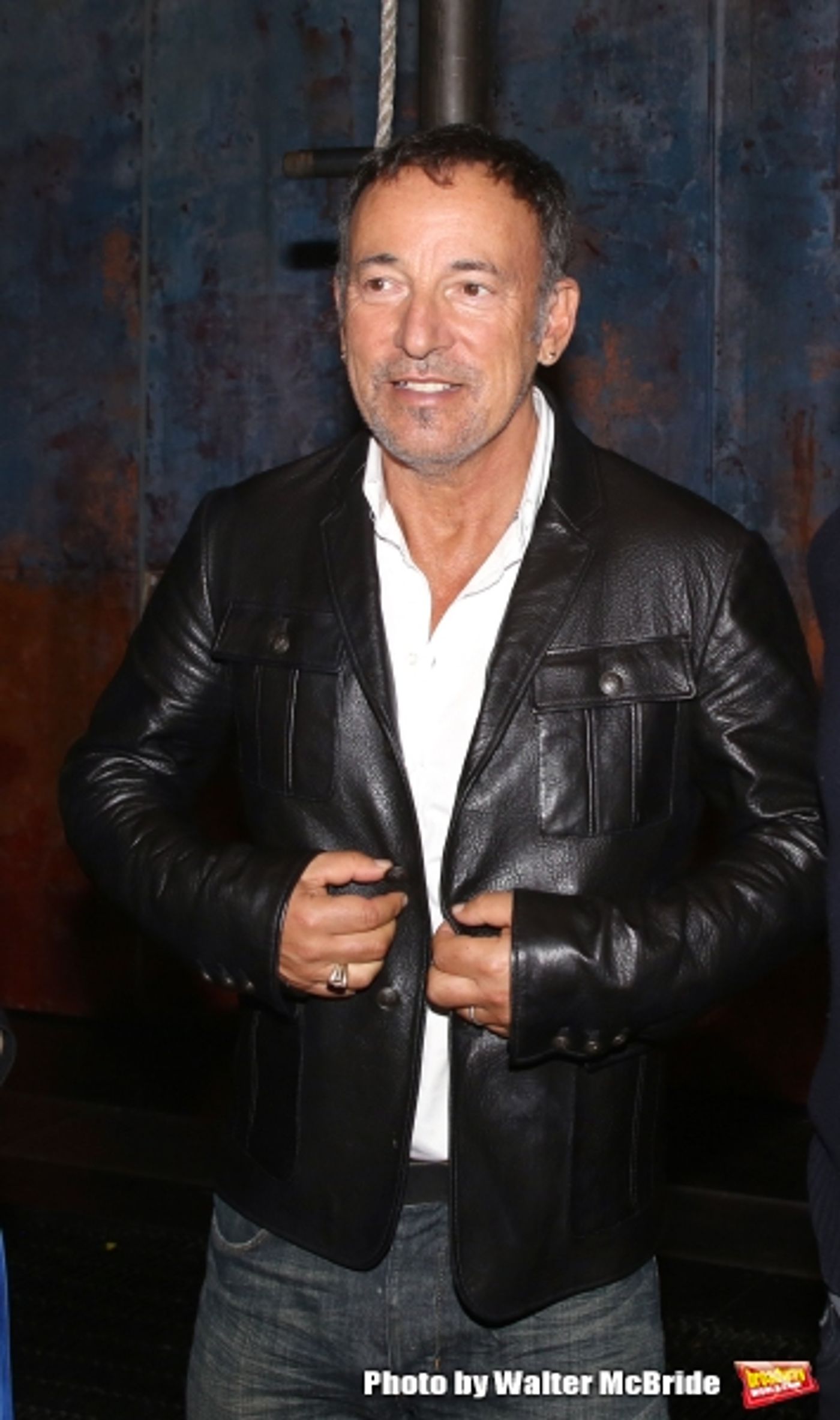 Photo Coverage: Bruce Springsteen Visits Sting at THE LAST SHIP  Image
