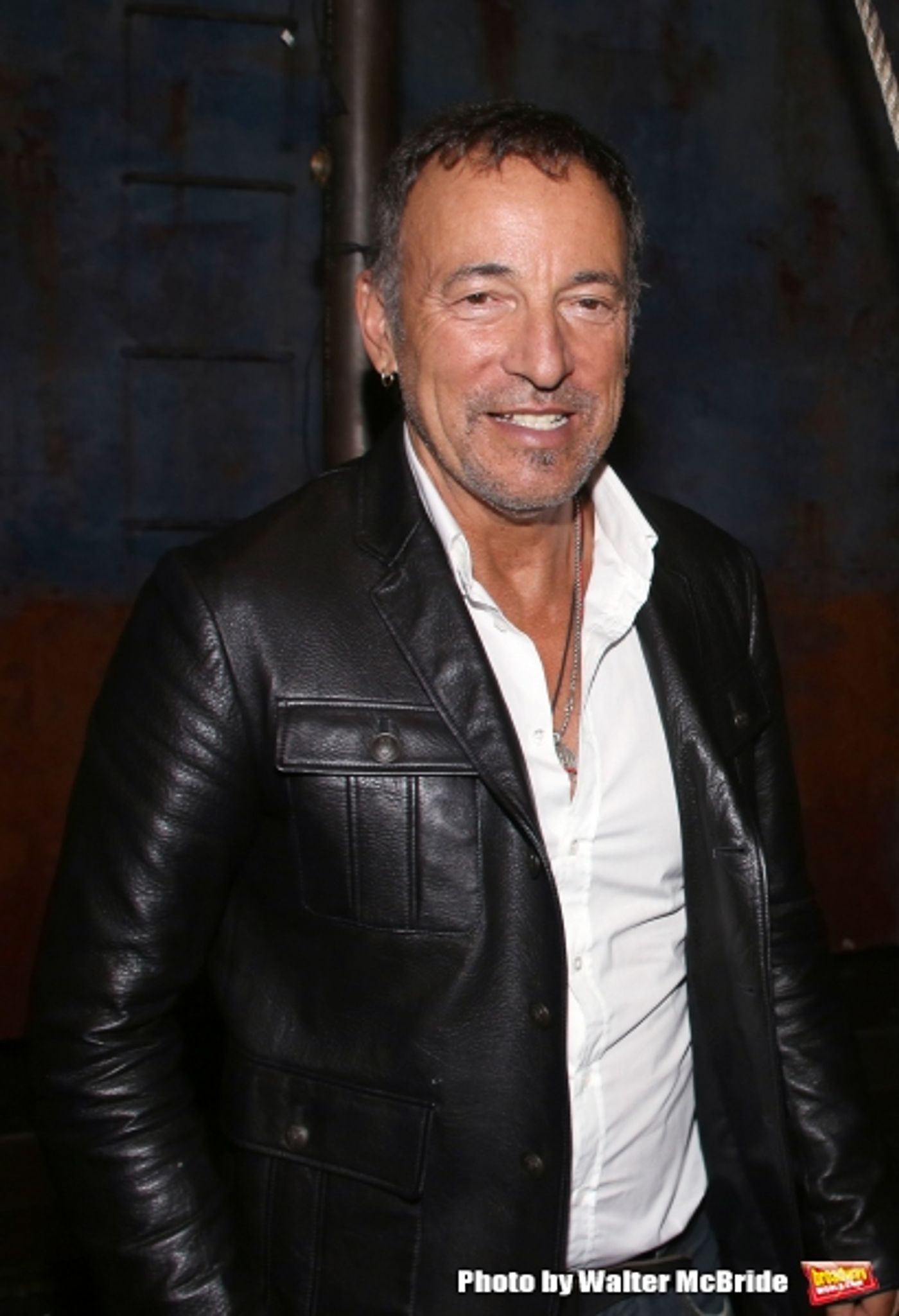 Photo Coverage: Bruce Springsteen Visits Sting at THE LAST SHIP  Image
