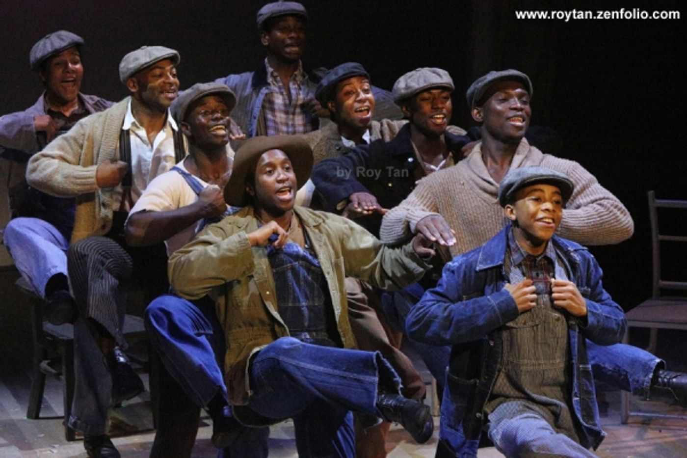 Photo Coverage: First Look at THE SCOTTSBORO BOYS in the West End Image