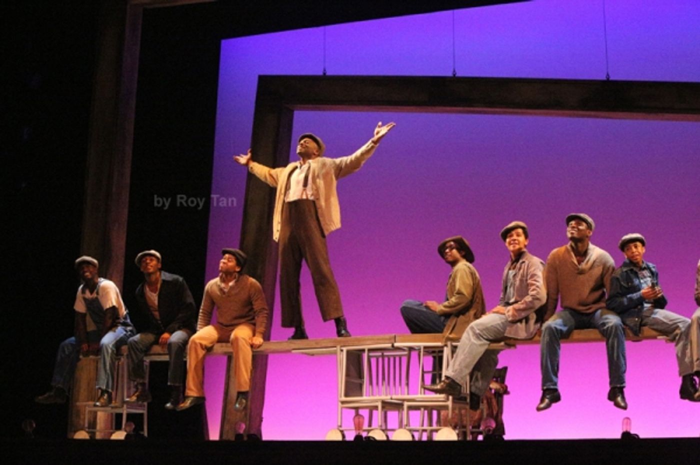 Photo Coverage: First Look at THE SCOTTSBORO BOYS in the West End Image