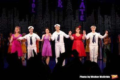 Elizabeth Stanley, Clyde Alves, Megan Fairchild, Tony Yazbeck, Alysha Umphress and Ja Photo