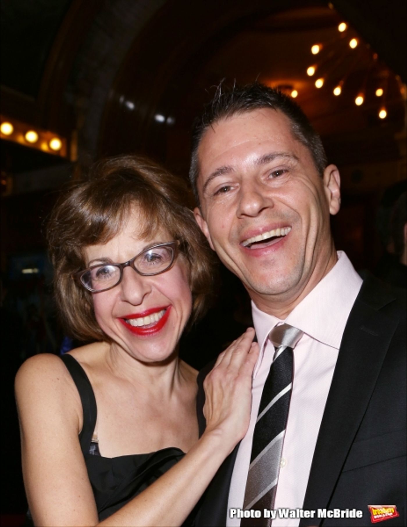 Photo Coverage: ON THE TOWN Cast Takes a Trip to the Bowery on Opening Night!  Image